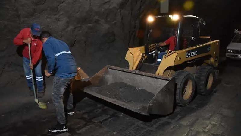 GUANAJUATO- Túnel Galereña permanecerá cerrado hasta el jueves por trabajos de bacheo